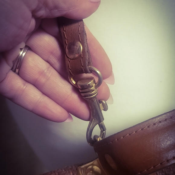 RARE Patricia Nash Giulietta Tan Leather Tote Woven Satchel. Made In ITALY - Picture 7 of 16